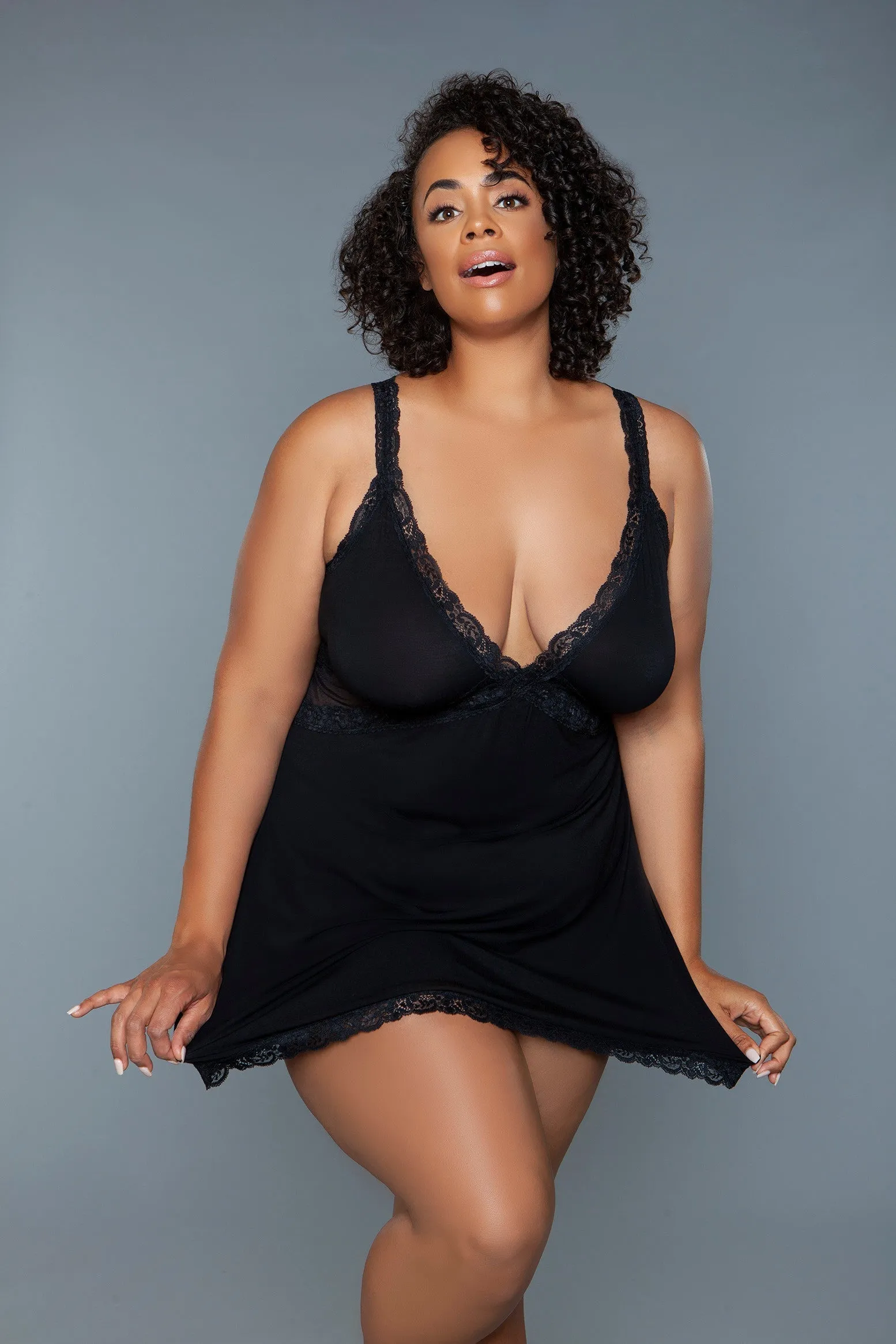 Alexi Rayon Knit Sleepwear Slip