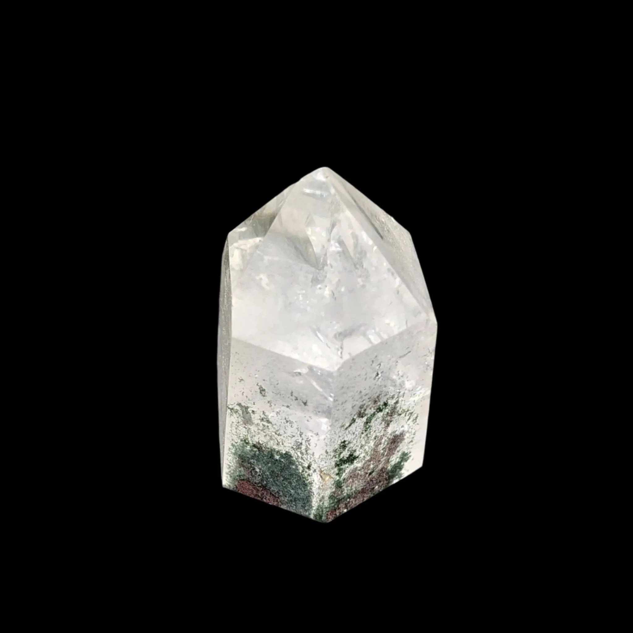 Chlorite Quartz Point Healing Crystal Rock Home Decor