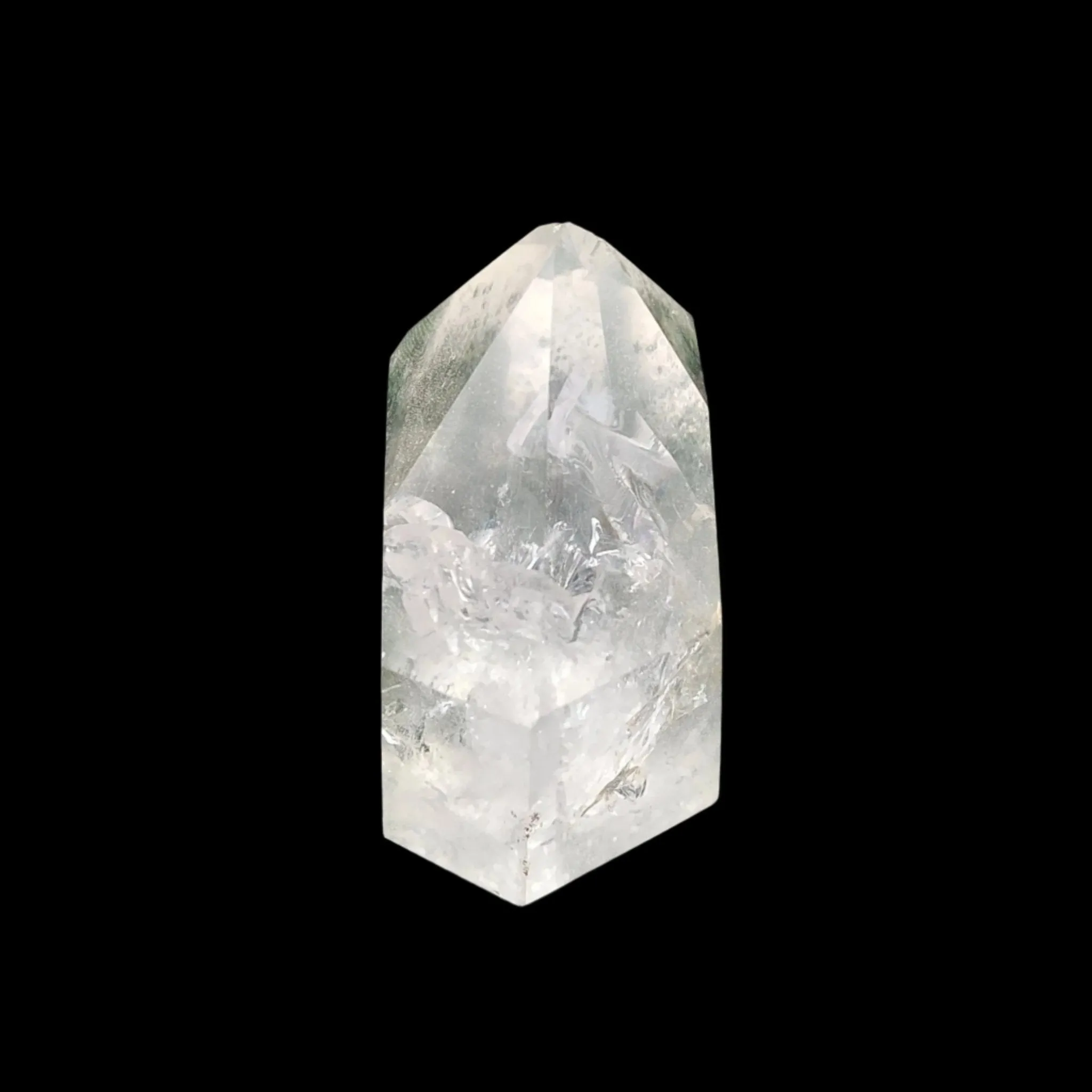 Chlorite Quartz Point Healing Crystal Rock Home Decor