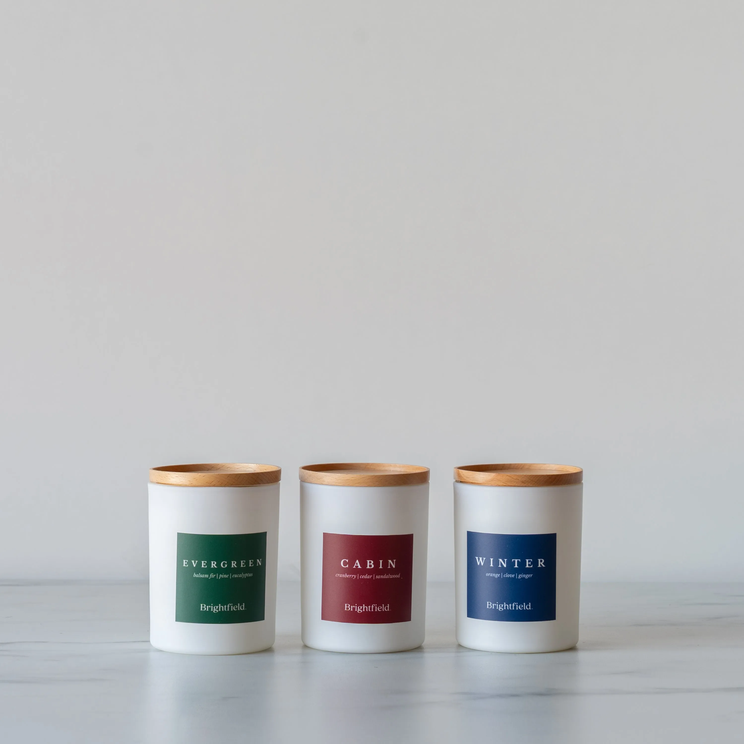 Classic Evergreen Candle by Brightfield