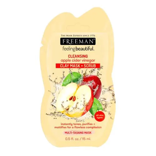 Freeman Cleansing Apple Cider Vinegar Clay Mask & Scrub
