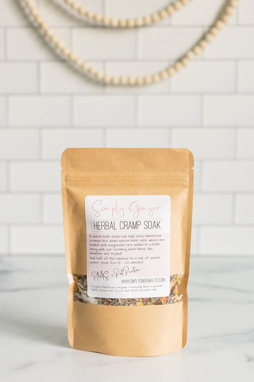 Herbal Cramp Soak ll Organic Herbs ll Herbal Bath