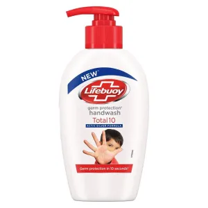Lifebuoy Total 10 Germ Protection Liquid Handwash (Bottle) 190 ml